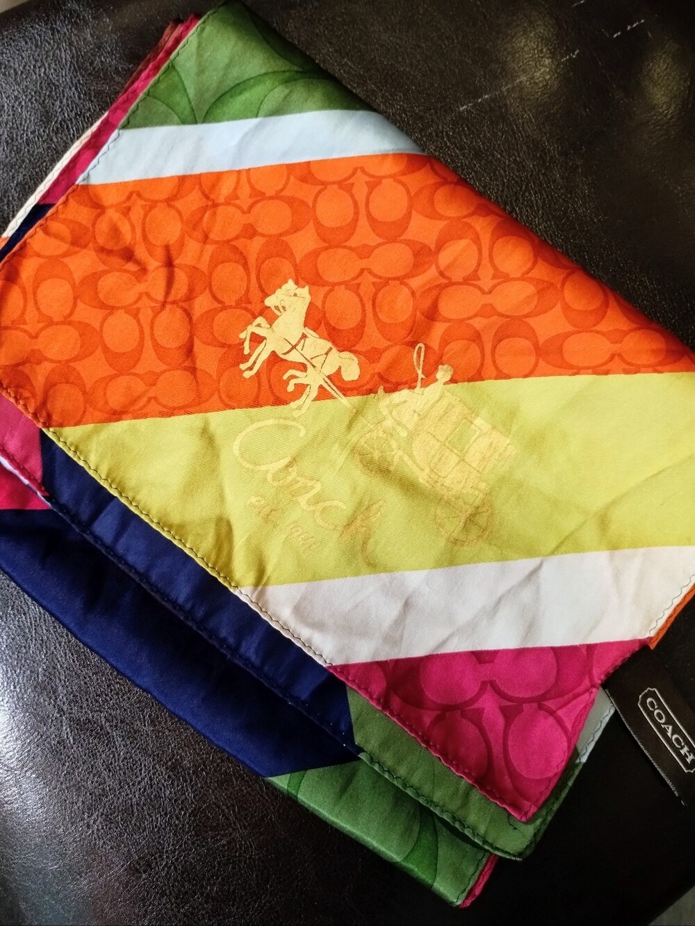 Coach Legacy Silk Scarf